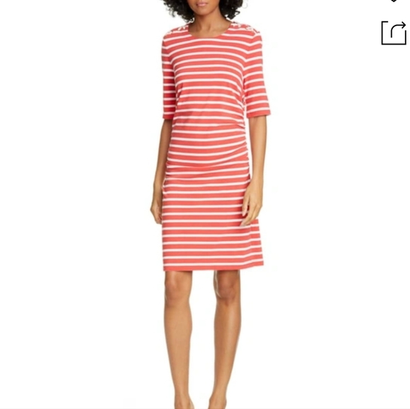 Veronica Beard Dresses & Skirts - Veronica Beard Foley Ruched Lace Up Dress